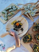 Atelier culinaire - Fleurs, fromage, gourmandises © La Mauve