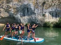 Canoe Kayak - Groupe sur paddle &copy; Kayak Tribu_Sommi&egrave;res