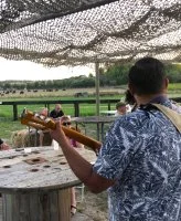Les Veill&eacute;es Camarguaises de la Manade Vitou_Restincli&egrave;res - groupe musique gipsy &copy; Office de Tourisme du Pays de Sommi&egrave;res