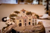 Crèche - Sculpture en terre © Atelier des Paysages Miniatures