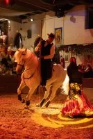Danseuse Flamenco et Cavalier &copy; Cabaret equestre