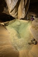 vasque du gong - bassin-grotte de trabuc © P.Crochet libre de droit