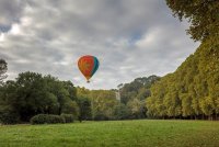 nouvelle montgolfiere - 1er vol uzes du nouveau ballon © les montgolfieres du sud