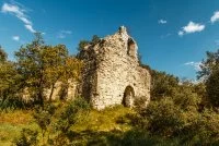 Bois des Lens &agrave; Montmirat - Chapelle Notre Dame de Jouffe &copy; Alexandre Mazzocco