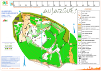 Course d'orientation du Puech Reboul - Parcours © Mairie Aujargues