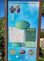 Sentier des jardiniers invisibles - Panneau d'information &copy; OT Pays de Sommi&egrave;res