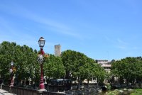 Sommières - Vue sur la Tour du château © Office de Tourisme du Pays de Sommières