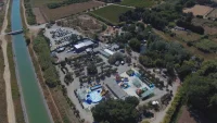 Le Petits Fermiers Lansargues - Vue a&eacute;rienne du parc &copy; Le Petits Fermiers