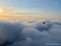 Les Montgolfi&egrave;res du Sud_Blauzac - Montgolfi&egrave;re au-dessus des nuages &copy; Les Montgolfi&egrave;res du Sud