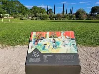 Jeu Cherche et Trouve "Jour de f&ecirc;te" - Panneau explicatif &copy; OT Pays de Sommi&egrave;res