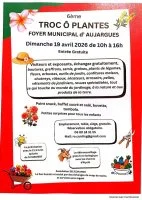 Troc aux plantes_Aujargues - Affiche &copy; Association Sel'Echange