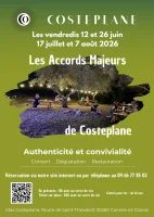 Les Accords Majeurs 2026 - Affiche &copy; Costeplane