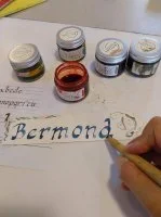 Atelier calligraphie du ch&acirc;teau de Sommi&egrave;res &copy; Ch&acirc;teau de Sommi&egrave;res