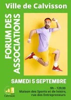 Forum des associations - Affiche &copy; Ville de Calvisson