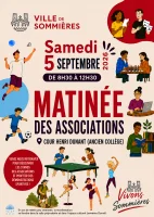 matin&eacute;e des associations - 2026 Affiche &copy; Ville de Sommi&egrave;res