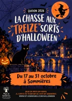 La Chasse aux &ldquo;Treize&rdquo; sorts d&rsquo;Halloween_Sommi&egrave;res - Affiche 2026 &copy; Office de Tourisme du Pays de Sommi&egrave;res