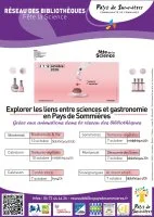 F&ecirc;te de la Science - Affiche 2026 &copy; Communaut&eacute; de Communes du Pays de Sommi&egrave;res