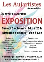Exposition et animations "Les Aujartistes"_Aujargues &copy; 