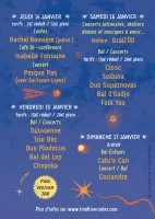 Festival Trad'Hivernales_Sommi&egrave;res - Programme &copy; Coriandre
