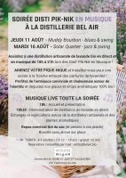 Disti Pik-nik en musique &copy; Distillerie Bel AIr