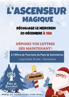 Ascenseur Magique de Noël - Affiche © OT Pays de Sommières