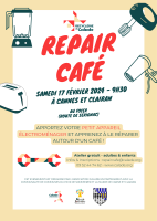 Repair Café - Affiche © Calade