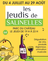 Jeudis de Salinelles - Affiche © AOC Languedoc Sommières
