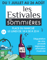 Estivales de Sommières - Affiche © AOC Languedoc Sommières