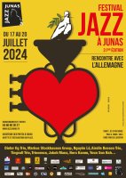 Festival jazz - Affiche © Jazz à Junas