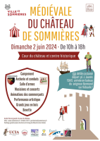 La Médiévale du Château - Affiche © Ville de Sommières