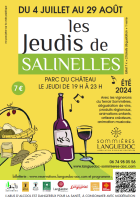 Les Jeudis de Salinelles - Affiche © AOC Languedoc Sommières