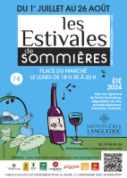Estivales de Sommières - Affiche © AOC Languedoc Sommières