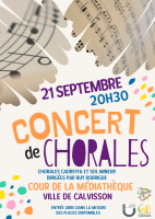 Concert de chorales © Ville de Calvisson