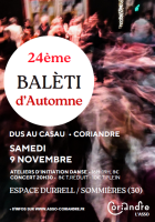 Balèti d'Automne - Affiche © Coriandre