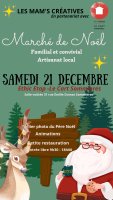 Marché de Noël - Affiche © Les mam's créatives