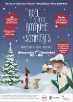 Le Noël du petit royaume de Sommières - Affiche © Astérie créations