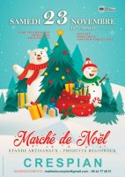 Marché de Noël_Crespian - Affiche © Mairie de Crespian