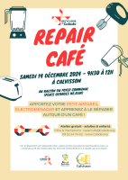 Repair Café - Affiche © Calade