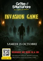 Invasion game &agrave; la Grotte de la Salamandre_M&eacute;jannes-le-Clap &copy; 