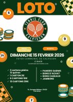 Loto - Affiche &copy; Tennis Club Calvisson