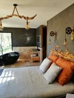 Villa Occitana - chambre &copy; Valeurs Occitanes