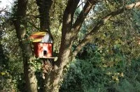 La Petite Maison_Salinelles - Cabane oiseaux jardin &copy; Laurent Franquet