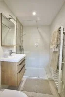 Appartement Espiguette &ndash; Les Apparts d&rsquo;Occitanie_Aubais - Salle d'eau &copy; C&eacute;dric Lefebvre