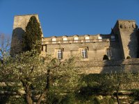 Château de Villevieille - Façade du château de Villevieille © Office de Tourisme du pays de Sommières