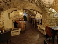 Restaurant - Salle vo&ucirc;t&eacute;e &copy; Nulle Part Ailleurs