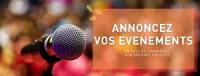 Annoncez vos &eacute;v&egrave;nements