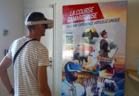 Masque réalité virtuelle - Taurine © OT Pays de Sommières Masque réalité virtuelle - Taurine