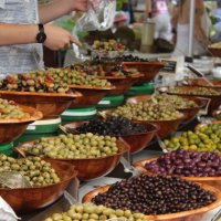 Olives terroir marché