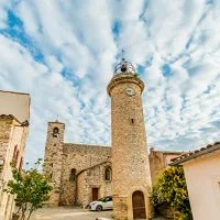 Clocher centre village - Parignargues