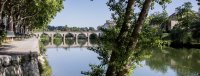 Pont romain et Vidourle - Sommières